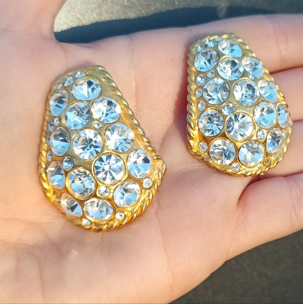 1980s Party Clipon Earings
